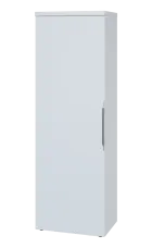 SIN 5 - 6D kancelářská skříň, 1-dveřová, levá, 1820x600x400, bílá